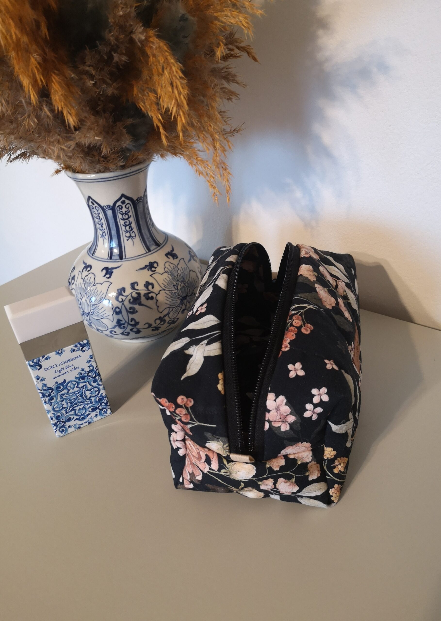 Kosmetyczka bawełniana - vintage - obrazek 2